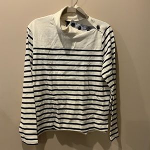 JCREW Nautical Striped Pullover Sweatshirt